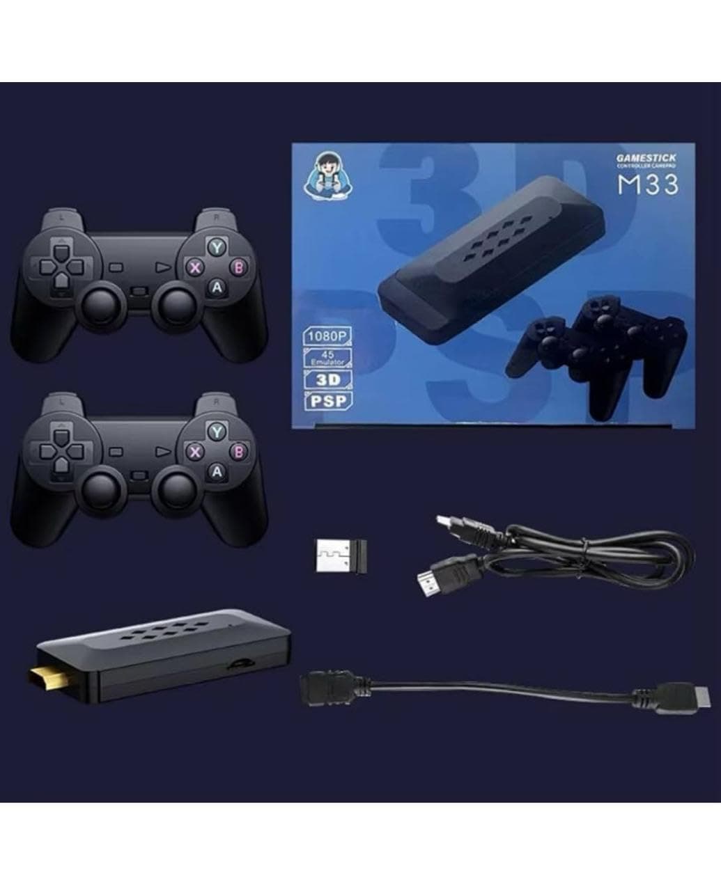 PSP Game Stick M 33 2.4 Wireless Controller Gamepad